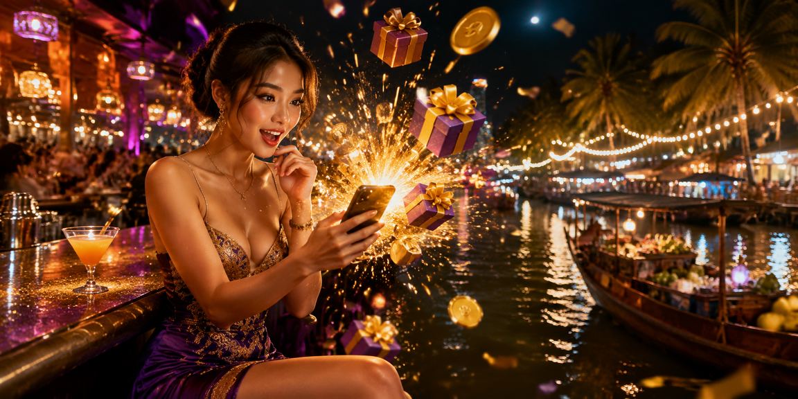 Người chơi slot game trên bãi biển vùng Mekong với điện thoại di động